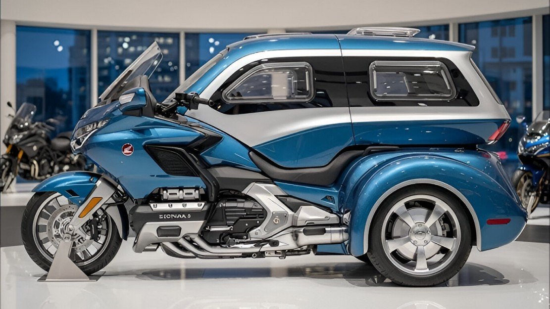 2026 Honda MotoLodge Electric Tricycle Camper