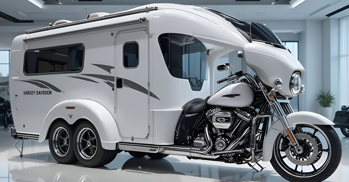 Harley-Davidson Camper Motorcycle